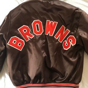 Retro Cleveland Browns Bomber Jacket